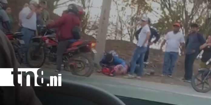 Foto : Violentos choques dejan lesionados en Tipitapa y carretera vieja a León/TN8