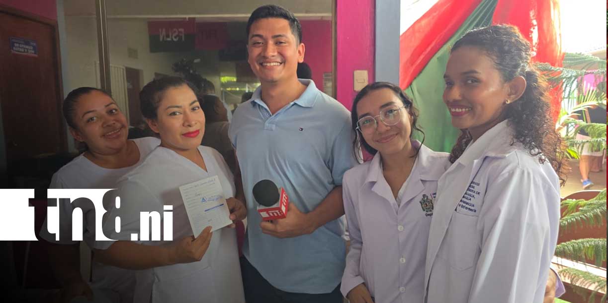 Foto:Mega Feria de Salud en Managua brinda atención gratuita a decenas de madres/TN8