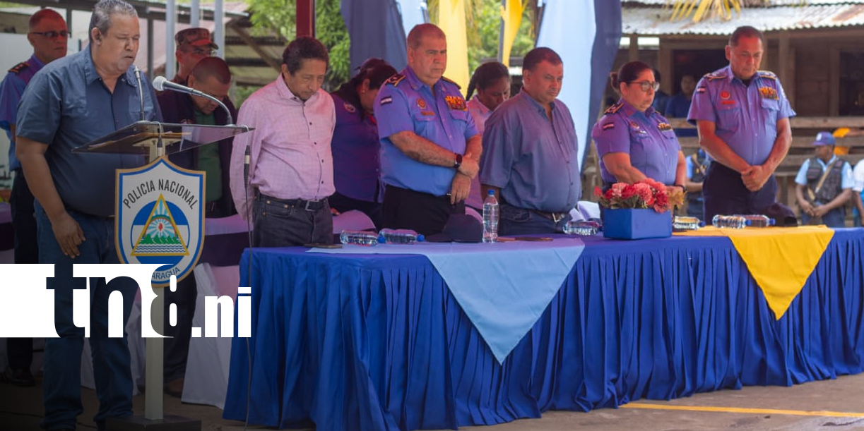 Foto: Nueva delegación policial inaugurada en Leymus, Waspam/TN8