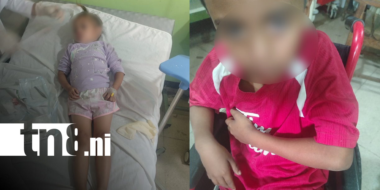 Foto: Dos niños heridos en atropello en Jalapa/ TN8