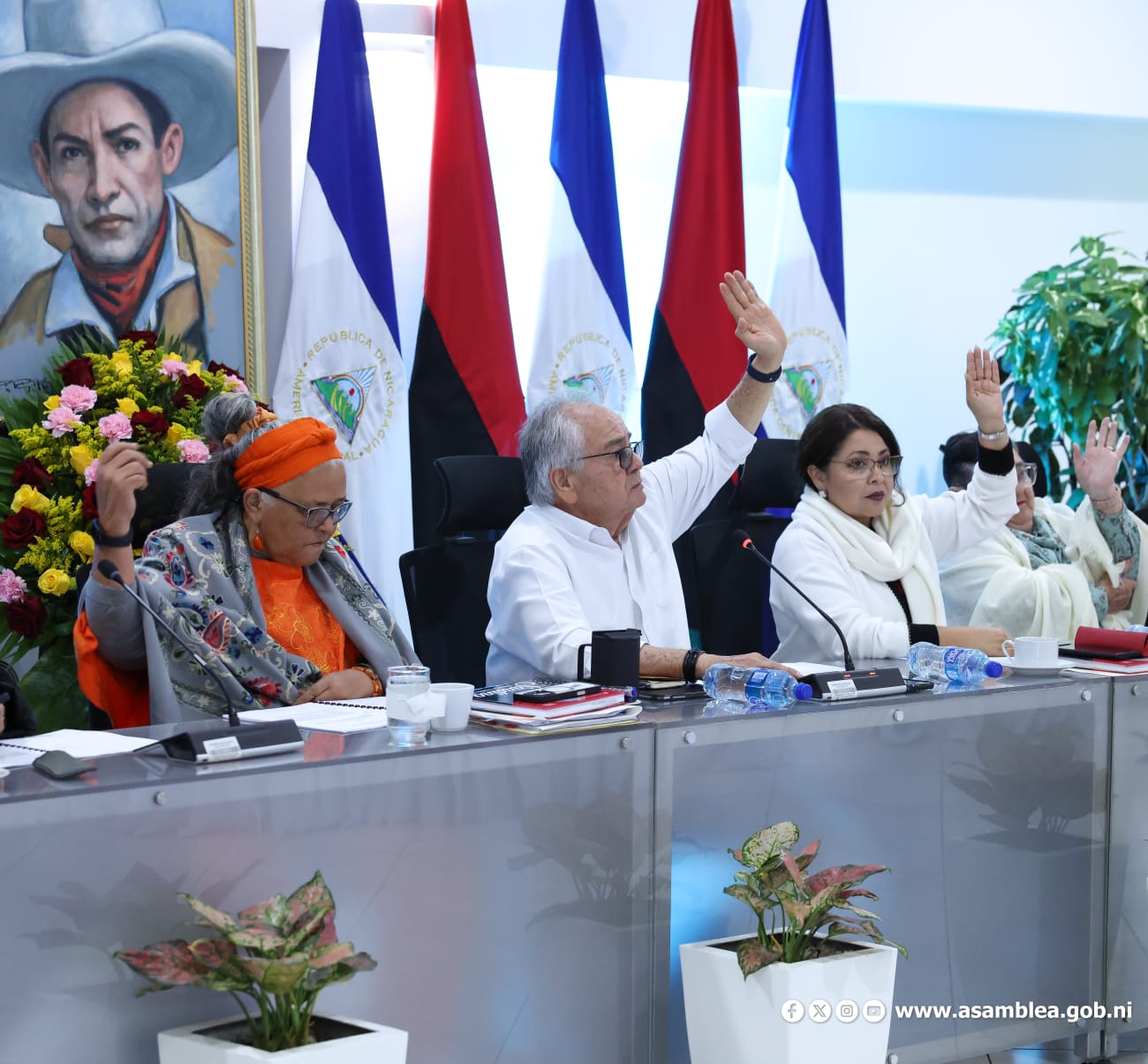 Foto: Asamblea Nacional aprueba ingreso de tropas y asistencia humanitaria para emergencias en Nicaragua
