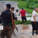 Lluvias torrenciales desbordan río Neptuno y causan inundaciones en Bonanza Foto: Fuertes lluvias provocaron inundaciones en Bonanza/TN8