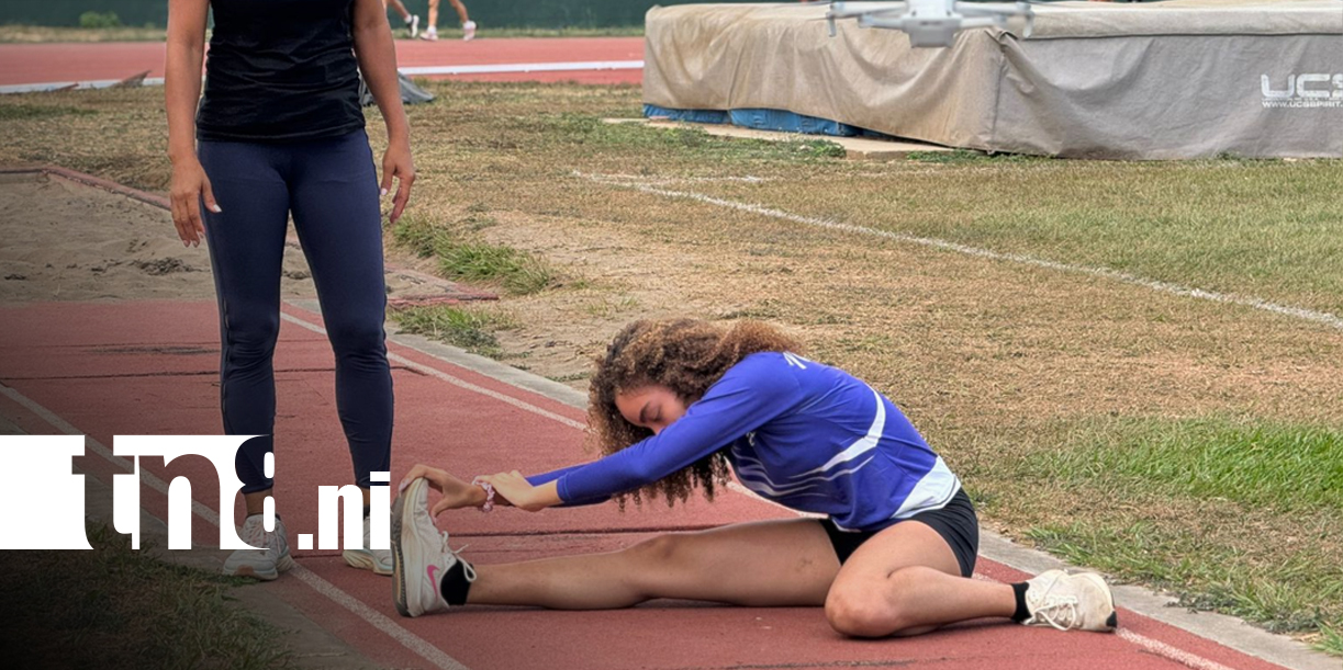 Foto:Madre e hija unidas por el atletismo y el amor a Nicaragua/TN8
