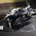 Foto: Motociclista fallece tras fuerte accidente en Rubenia/ TN8