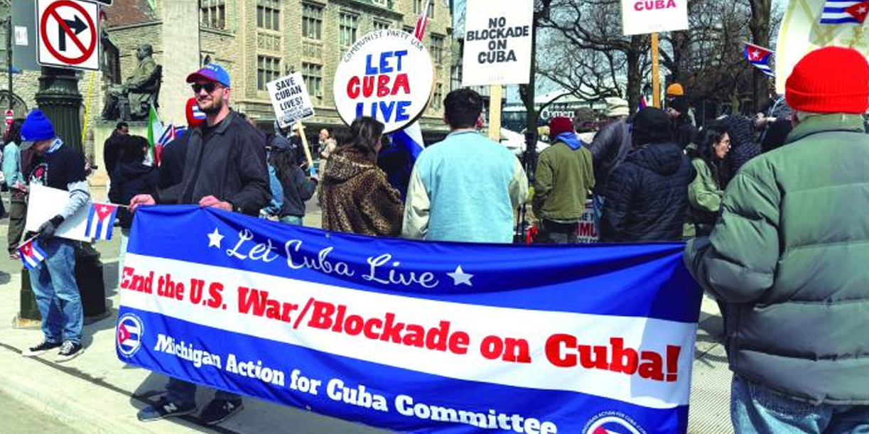 Foto: Rechazo internacional contra medidas de EE. UU. hacia Cuba /Cortesía