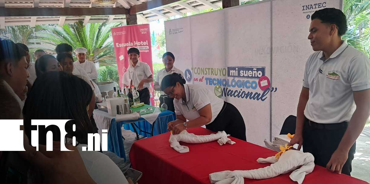 Foto: Jóvenes de Ometepe celebran la Dignidad Nacional con orgullo/TN8
