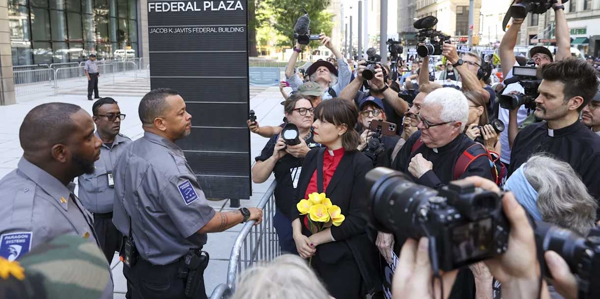 Foto:Acusan al ICE de mantener migrantes en condiciones inhumanas en Nueva York/Cortesía