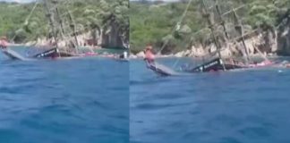 Foto: Se hunde barco turístico frente a la costa de Turquía /Cortesía