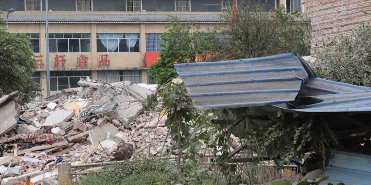 Foto: Fuerte terremoto en China deja muertos /Cortesía