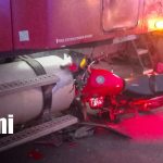 Foto: Motociclista muere en choque en Granada/TN8