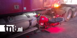 Foto: Motociclista muere en choque en Granada/TN8