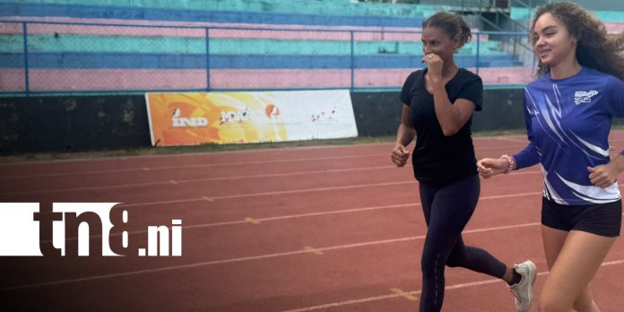 Foto:Madre e hija unidas por el atletismo y el amor a Nicaragua/TN8 Foto:Madre e hija unidas por el atletismo y el amor a Nicaragua/TN8