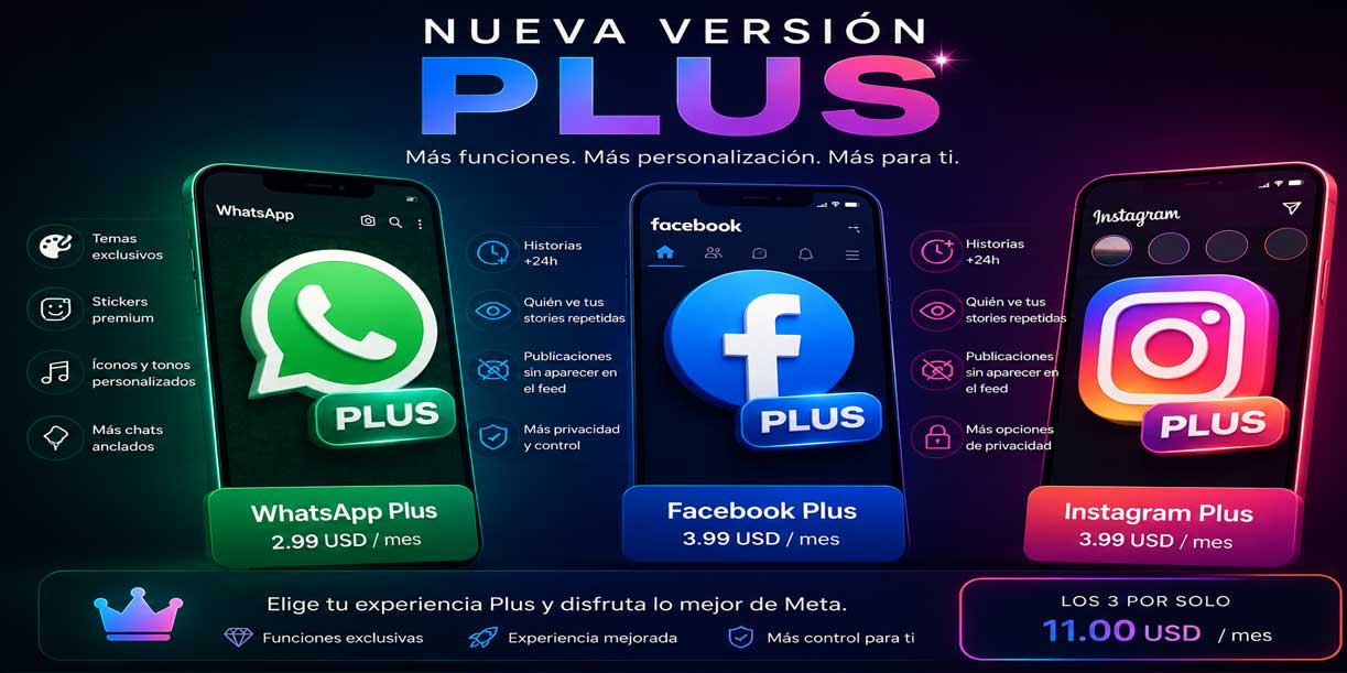 Foto: Nuevas funciones exclusivas llegan a WhatsApp con el plan Plus