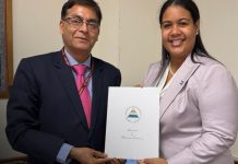 Nicaragua presenta Copias de Estilo ante el Ministerio de Asuntos Exteriores de la India Foto:Nicaragua presenta Copias de Estilo ante el Ministerio de Asuntos Exteriores de la India/Cortesía