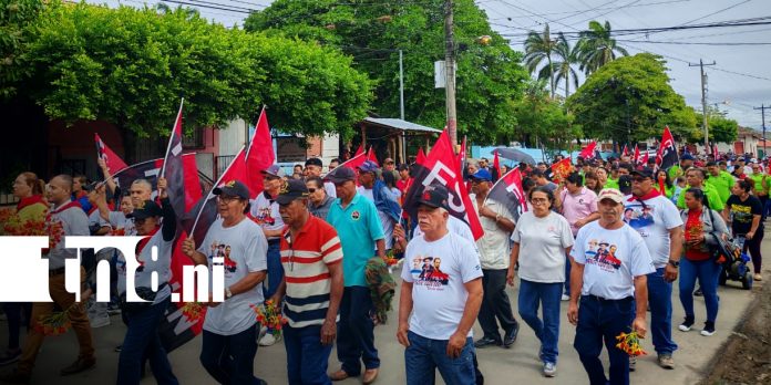 Foto:Rivas conmemora histórica entrada de la columna guerrillera Francisco Gutiérrez/TN8