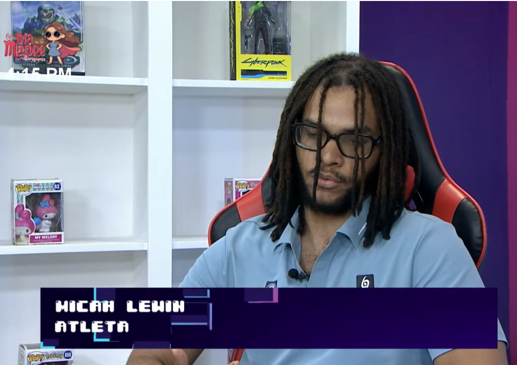 Foto: Micah Lewin, listo para conquistar oro en nombre de Nicaragua con los eSports