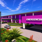 Foto: Modelo del Hospital Pueblo Presidente Afro y Originarios en Bluefields