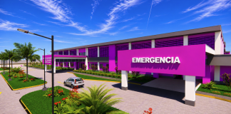 Foto: Modelo del Hospital Pueblo Presidente Afro y Originarios en Bluefields