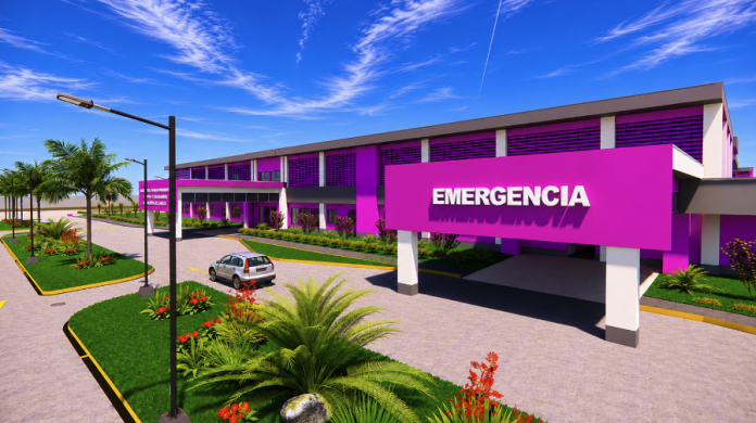 Foto: Modelo del Hospital Pueblo Presidente Afro y Originarios en Bluefields Foto: Modelo del Hospital Pueblo Presidente Afro y Originarios en Bluefields