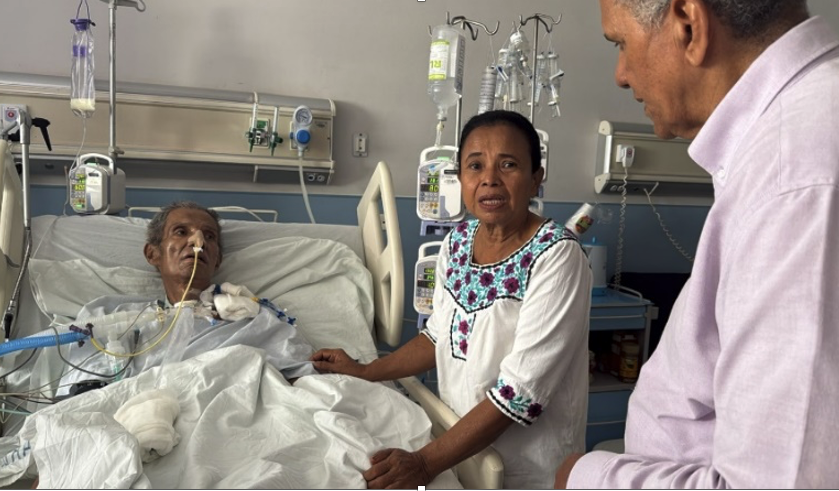 Foto: Estado delicado de salud de Brooklyn Rivera 