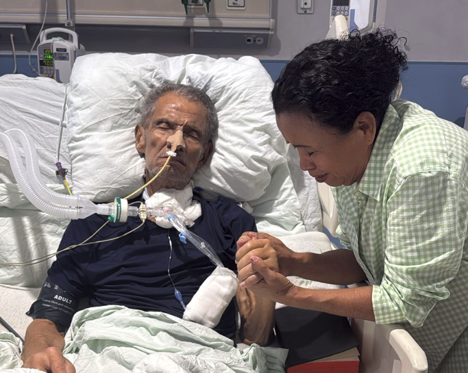 Foto: Estado delicado de salud de Brooklyn Rivera
