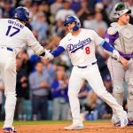 dodgers, angeles, mlb, kike, hernández,