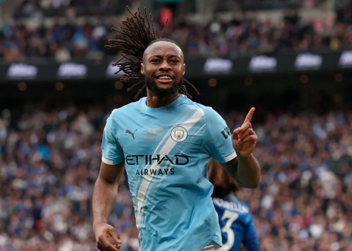 Etihad manchester, city, semenyo,