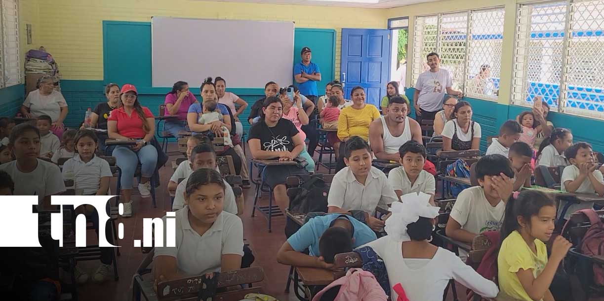 Foto: Estudiantes estrenan aulas dignas en escuela de Nandaime/TN8