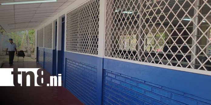 Foto: Estudiantes estrenan aulas dignas en escuela de Nandaime/TN8 Foto: Estudiantes estrenan aulas dignas en escuela de Nandaime/TN8