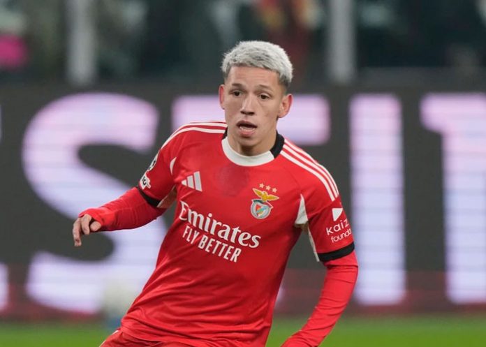Pretianni gianluca, prestianni, benfica,