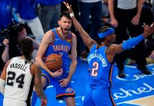 SGA lidera triunfo del Thunder e iguala final del Oeste thunder, oklahoma, city,
