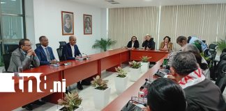 Foto: Delegación del pueblo Saharauí visitan parlamento nicaragüense /TN8