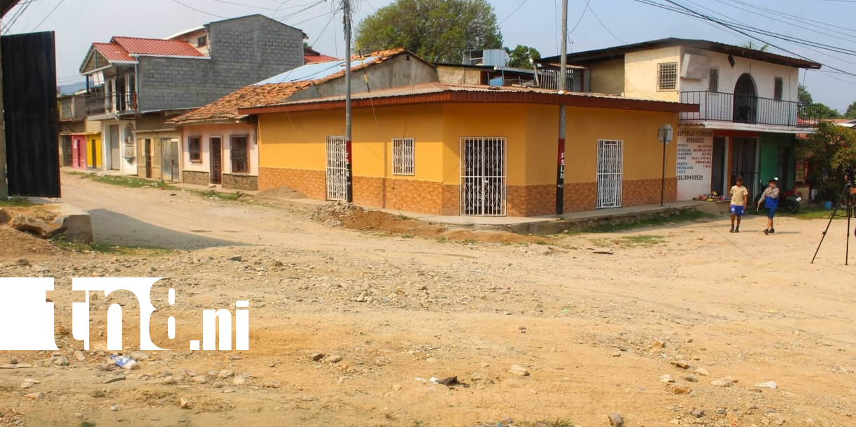 Foto: Familias de Ocotal celebran nuevos proyectos de adoquinado /TN8