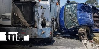 Foto: Accidente de tránsito en la Carretera Nueva a León / TN8
