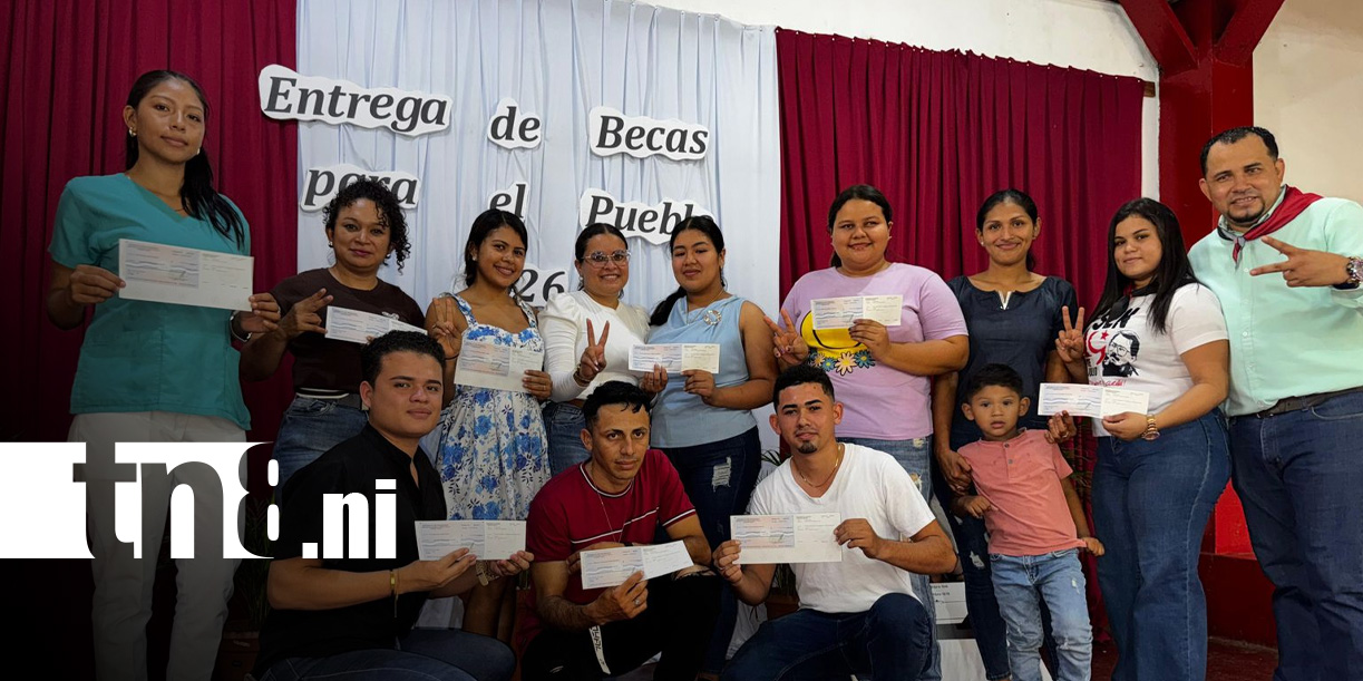 Foto: Becas en Chinandega / TN8