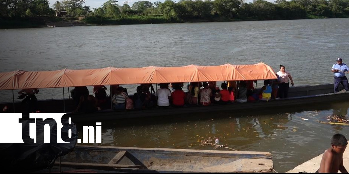 Foto: Vuelco de embarcación en el Río Coco (Imagen de referencia) / TN8