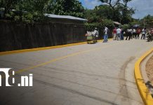 ¡Más calles para el pueblo! Familias del Aeropuerto y 19 de Julio celebran en Bilwi Foto: Calles para el pueblo en Bilwi / TN8