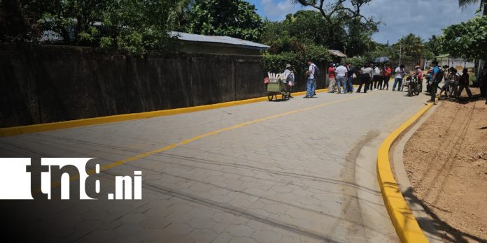 Foto: Calles para el pueblo en Bilwi / TN8 Foto: Calles para el pueblo en Bilwi / TN8
