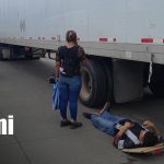 Foto: Sobrevive de milagro tras aparatoso accidente en Sabana Grande, Managua / TN8