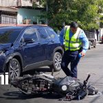 Foto: Fuerte accidente de tránsito en Managua / TN8