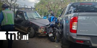 Foto: Impactante accidente en Carretera a Masaya / TN8