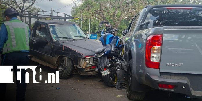 Foto: Impactante accidente en Carretera a Masaya / TN8 Foto: Impactante accidente en Carretera a Masaya / TN8
