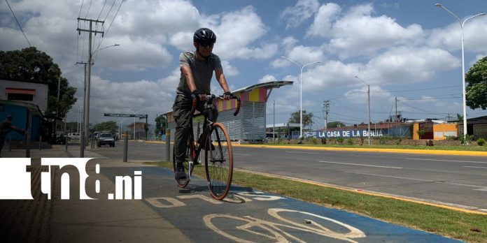 Foto: Ciclistas y la práctica del ciclismo en Managua / TN8