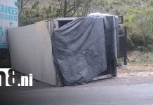 Milagro en Estelí: cinco personas sobreviven a camión «sin frenos» Foto: Accidente con camión sin frenos en Estelí / TN8