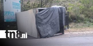 Foto: Accidente con camión sin frenos en Estelí / TN8