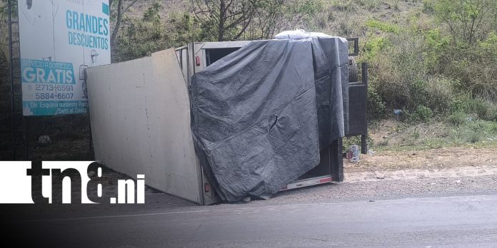 Foto: Accidente con camión sin frenos en Estelí / TN8
