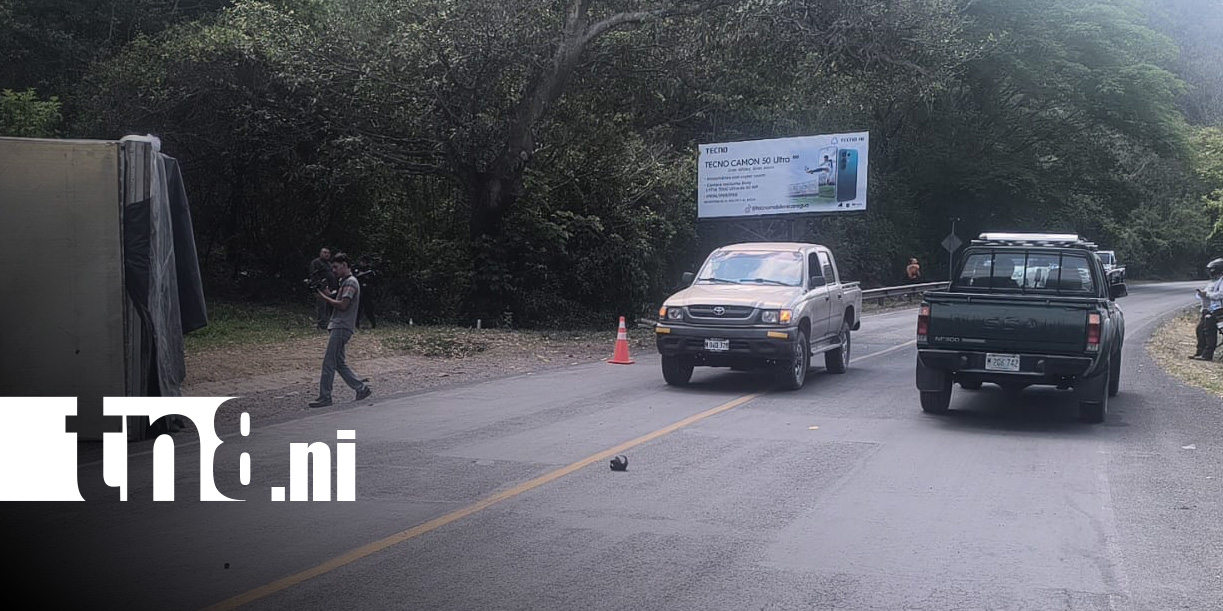 Foto: Accidente con camión sin frenos en Estelí / TN8