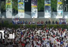 Comandante Daniel Ortega en Acto de la Dignidad Nacional: «El pueblo ha perdido el miedo al miedo» Foto: Acto por la Dignidad Nacional con el Comandante Daniel Ortega y la Compañera Rosario Murillo