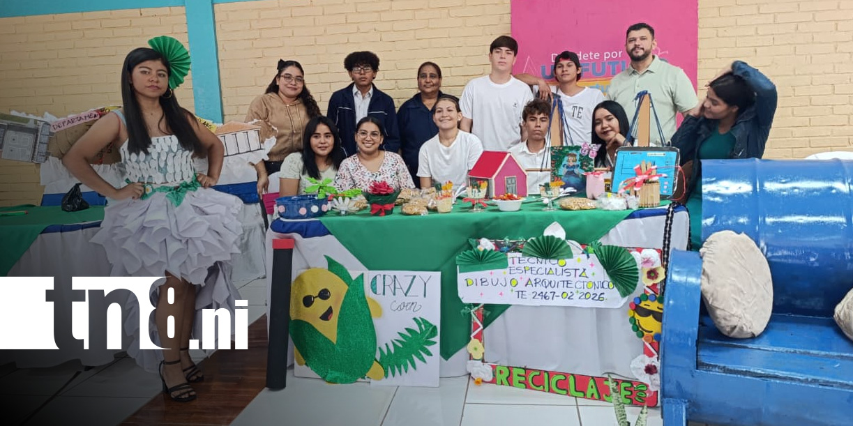 Foto: Jornada de reciclaje con el INATEC / TN8