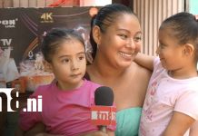 Crónica TN8: Joven mamá pencona recibe el primer premio de “La Mamacita Más Linda” Foto: Lucía Ampié, madre ganadora de La Mamacita Más Linda de Crónica TN8